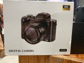 TECGLEM 8K Ultra HD Digital Camera (Model DC226)