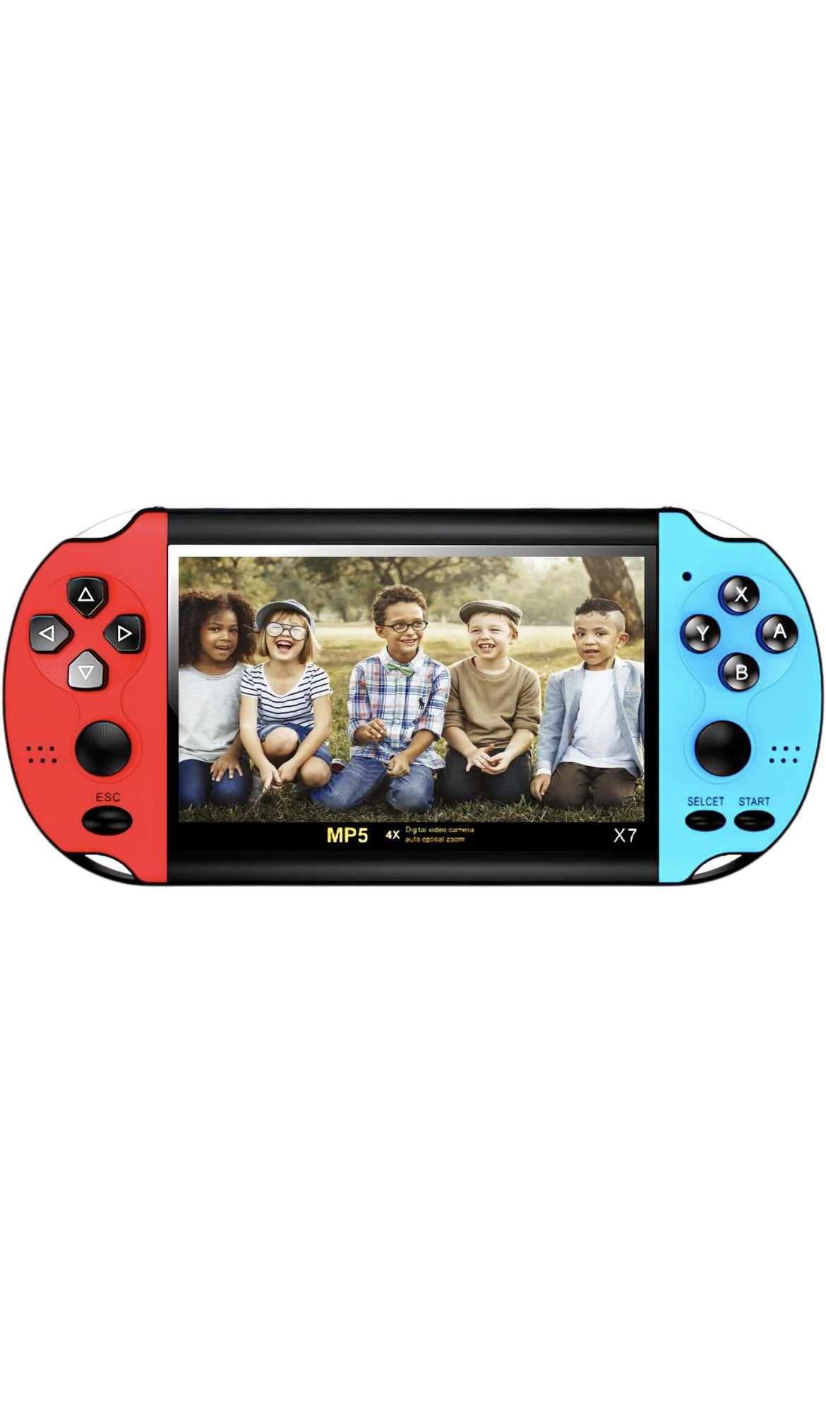 4.5 Inch Retro Game Console Multiple Simulators Built-in Free 3000 Games Support Video/Music Portable Children's Game Device/Toys Electronic Game Kid'
