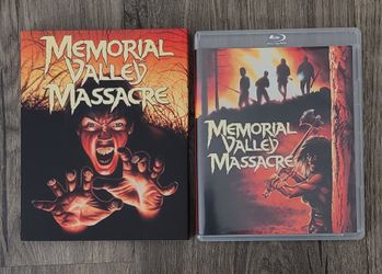 Memorial Valley Massacre Blu Ray Vinegar Syndrome Horror Movie 