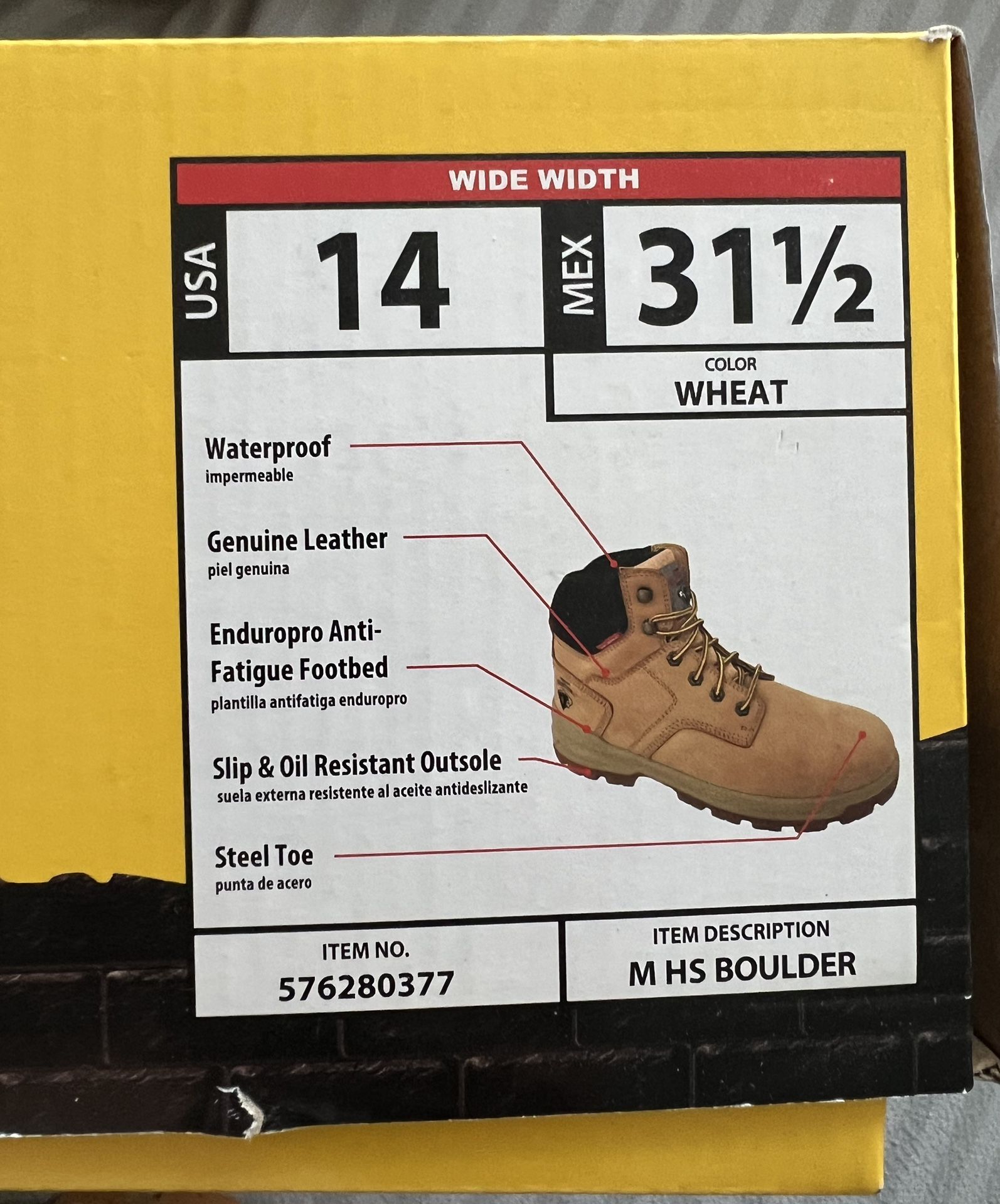 Men’s Work boots