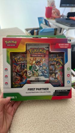 Pokemon First Partner Illustration Collection Series 1 & 2 Booster Boxes