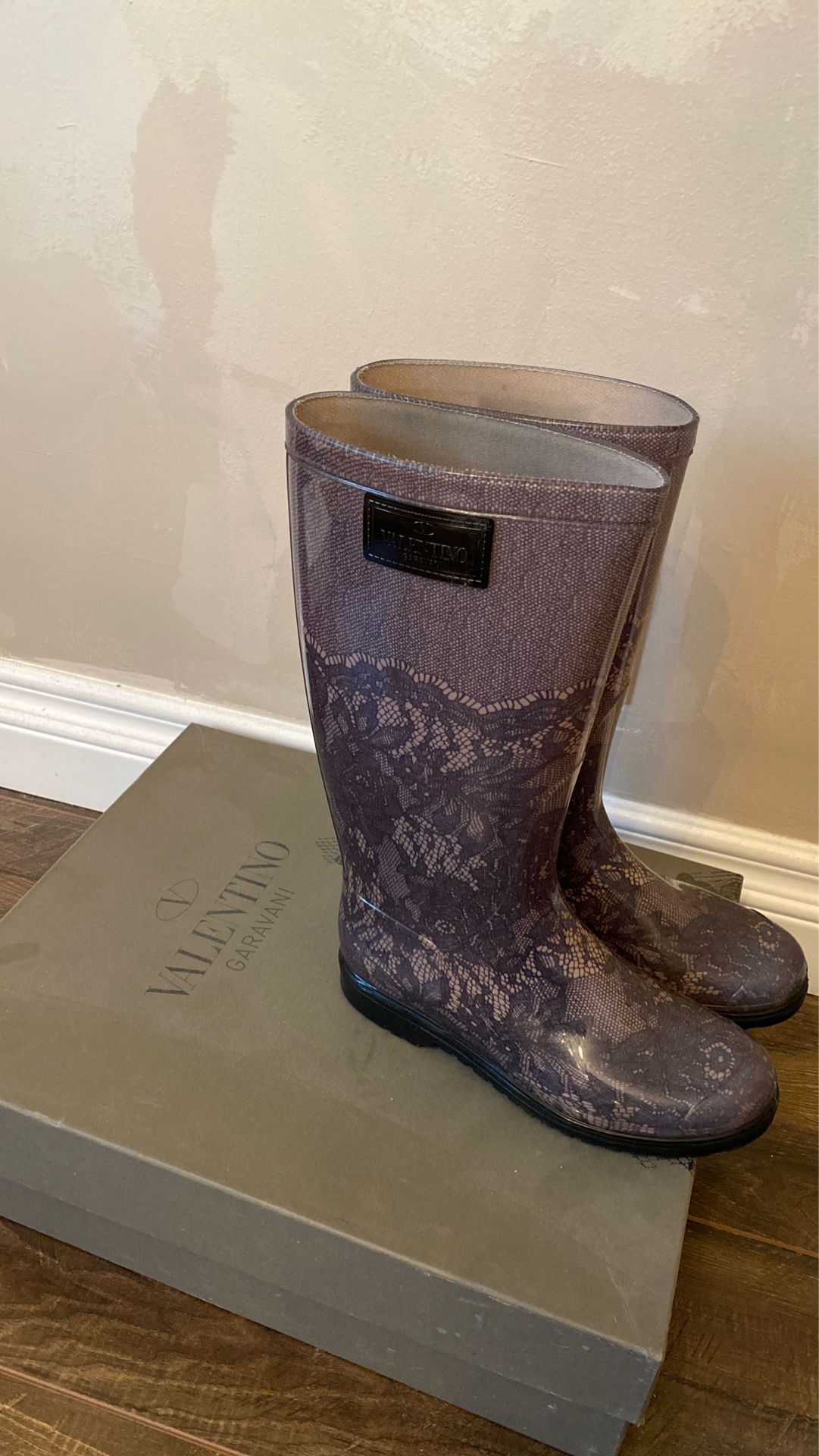 Valentino Rain boots 37