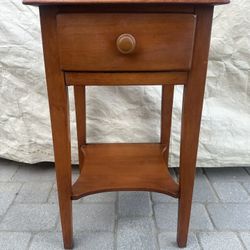Cute Antique Monterey Style Nightstand / Monterey Style End Table . 