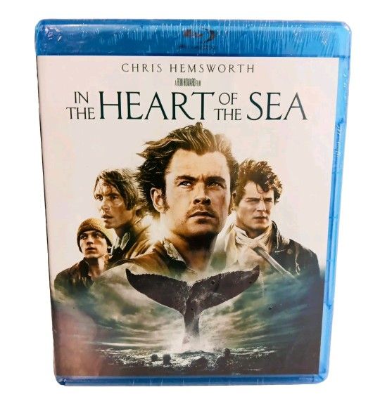 In The Heart Of The Sea Blu-ray 2015 Brand New Factory Sealed Chris Hemsworth