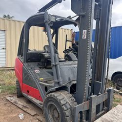 Linde Forklift H30T Model 6000lb Capacity 