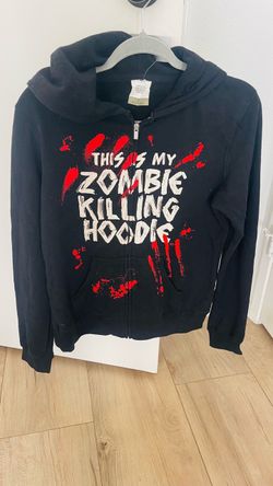 This Is My Zombie Killing Hoodie Zip-Up