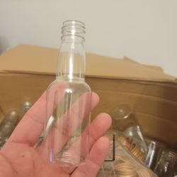 100-120pcs 2oz Plastic Shot Bottles 