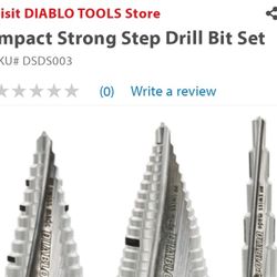 Diablo 3 Piece  Impact Strong  Drill  Set