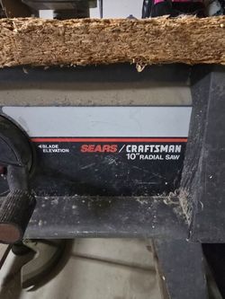 Free radial saw