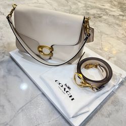 BRAND NEW Coach Shoulder Tabby Bag Chalk Color