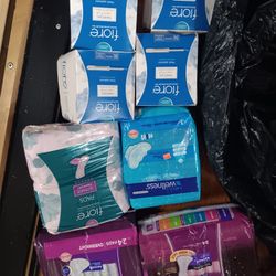 Female Pads & Tampons Bundle 