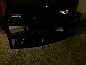 GlassEntertainment center