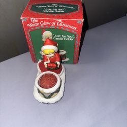 VINTAGE *VERY RARE* Artmark - 1986 The Warm Glow of Christmas "Just For You"...