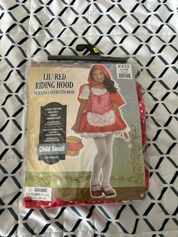 Girl Little Red Riding Hood costume