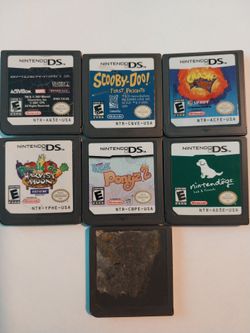 7 Nintendo DS games $20 each