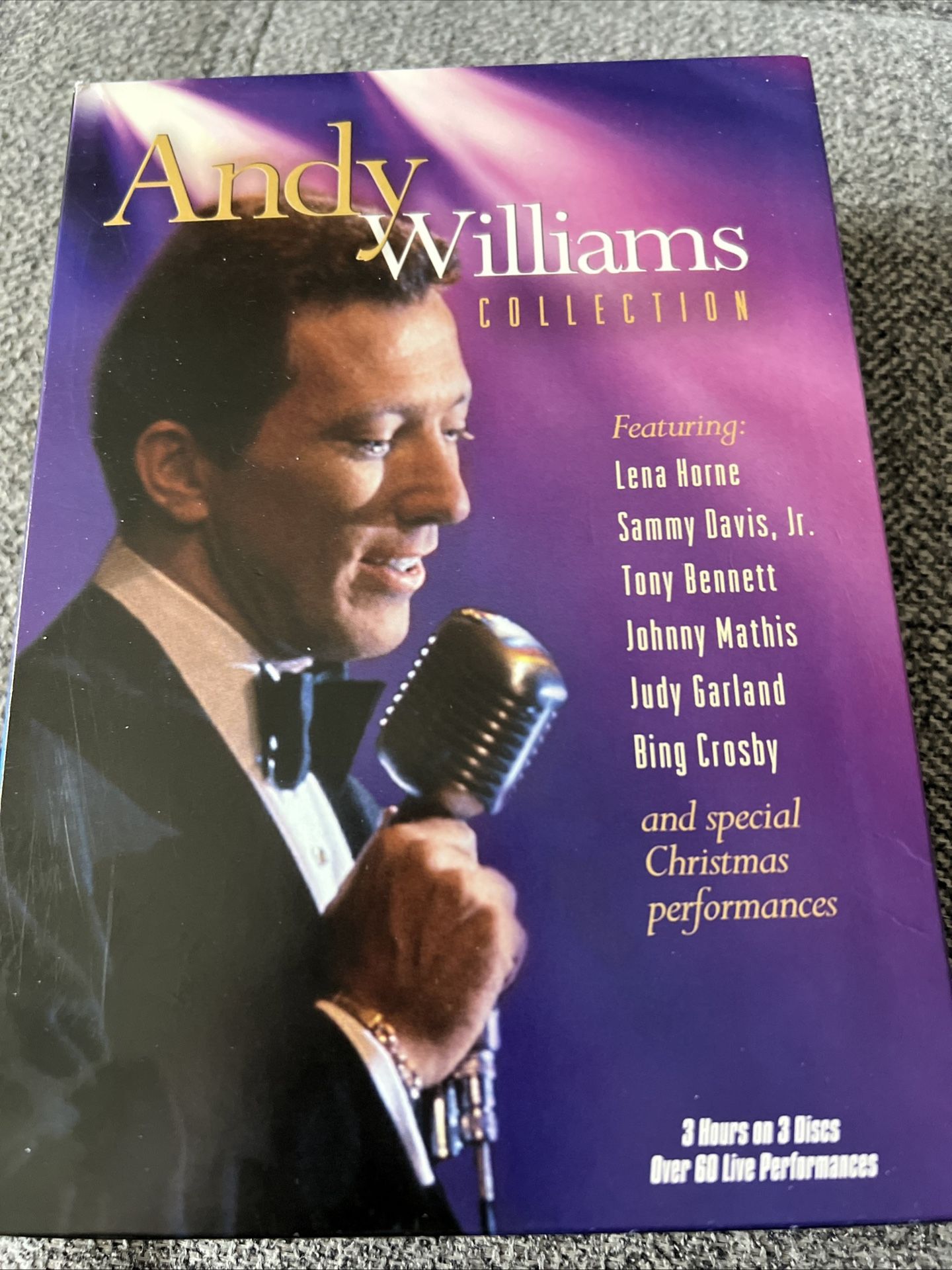 Andy Williams Collection 3-Disc Set DVD 60 Live Performances 2010
