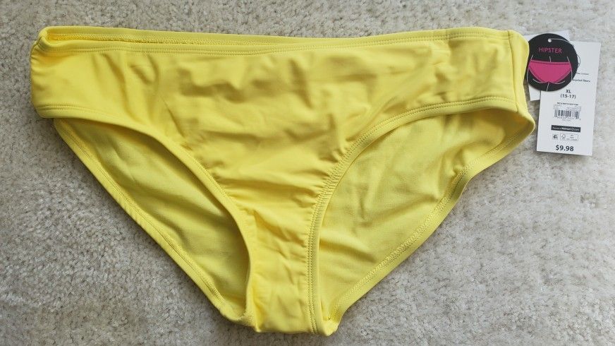 Yellow Swimsuit Bottom