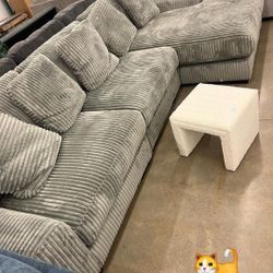 Cloud Comfy Plush Sectional Sofa Couch 