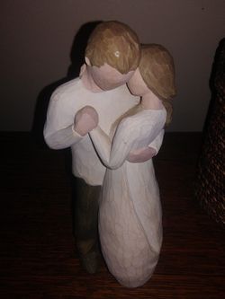 Willow Tree bride and groom