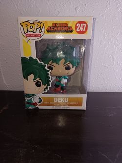 Funko Pop! Anime: My Hero Academia - Deku (Izuku Midoriya) #247 Vinyl Figure