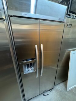KitchenAid 36” built in Stainless Steel Side-by-Side Refrigerator