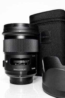 Sigma 50mm f/1.4 DG Art para Nikon F – Como Nuevo