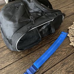 Baseball Backpack And Nike Belt 