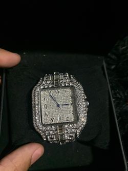 Cartier mossanite watch