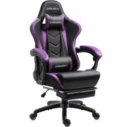 Dowinx Gaming Chair Ergonomic Racing Style Recliner with Massage Lumbar Support, Office Armchair