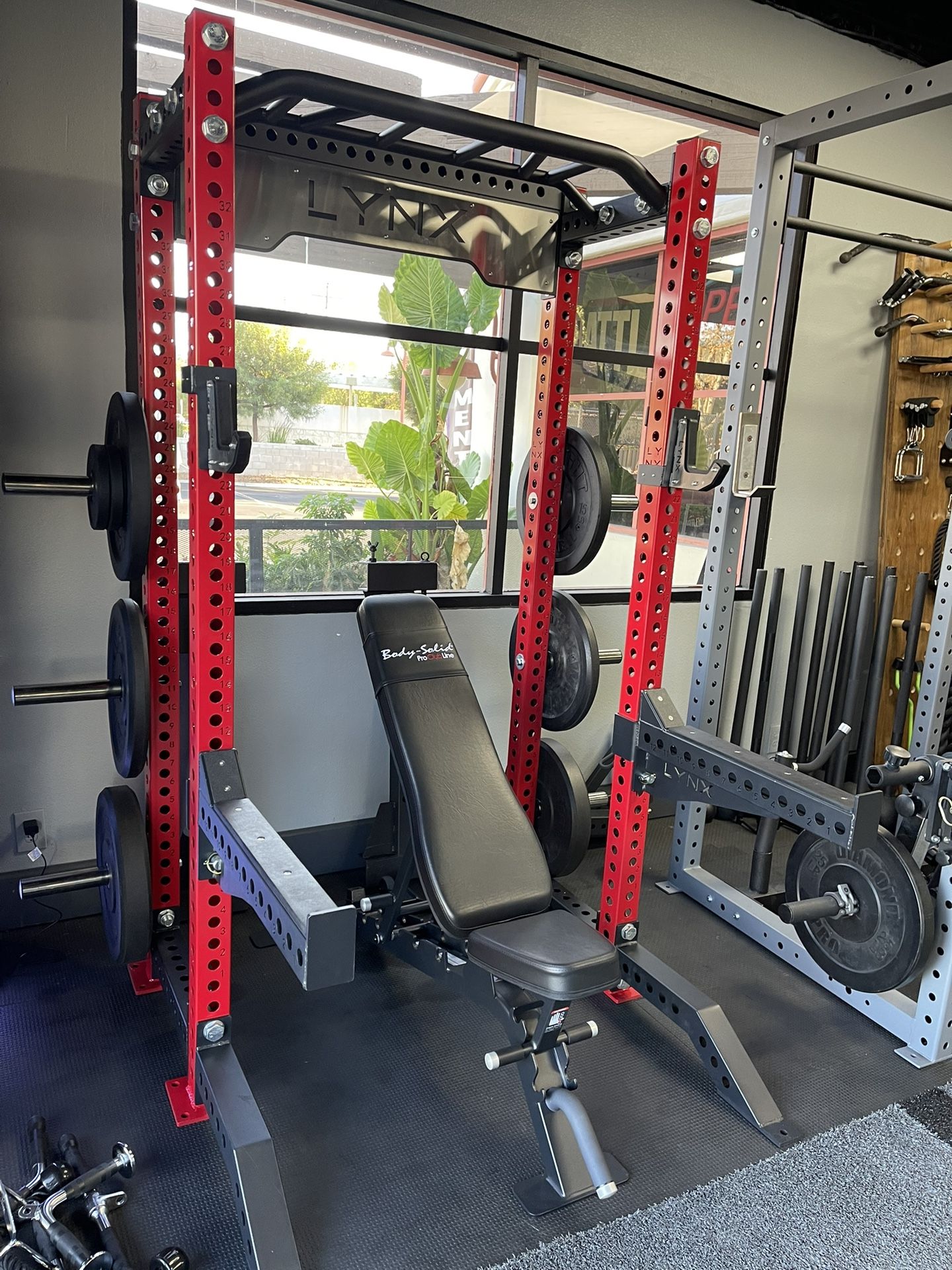 HALF RACK SQUAT RACK🔹WORKOUT FITNESS GYM EQUIPMENT