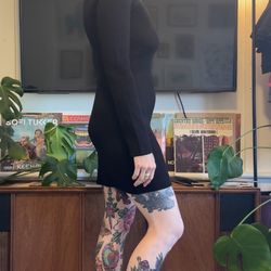 NWT Endless Rose Long Sleeve Knit Mini Dress