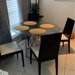 table & chairs