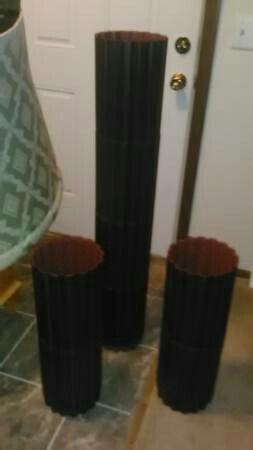 (8) stackable snap together columns* indoor/outdoor use* - $40