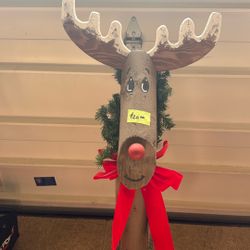 Wooden Rudolph