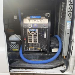 Carpet Cleaning Machine + Van