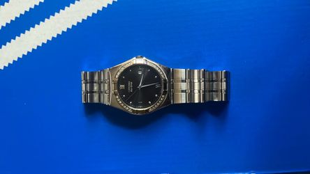 MAKE OFFERS!! CITIZEN Eco-Drive Black Dial SS Unisex Watch