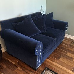 Huge plush couch loveseat
