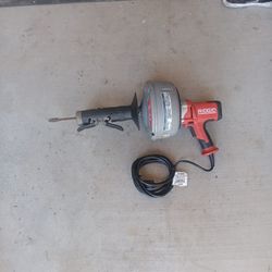 RIDGID K -45AF Drain Cleaning Autofeed Snake with C-1 5/16 in. x 25 ft. Inner Core Cable
