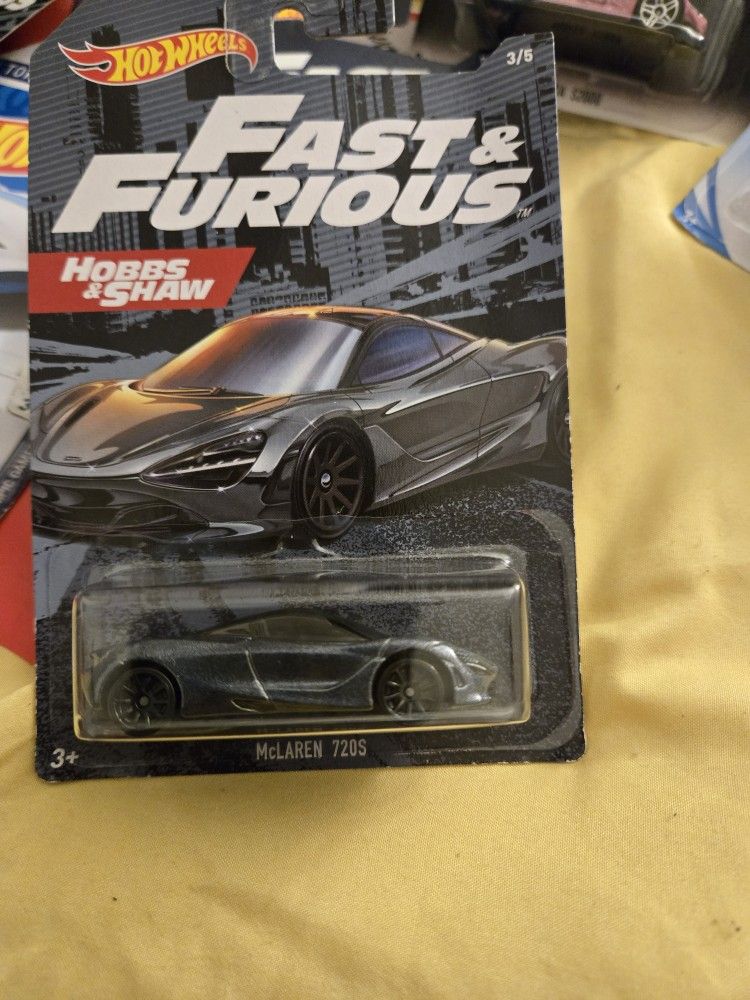 Hobbs & Shaw Hot Wheels McLaren 270S