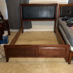 Queen Bed Frame - Cherry