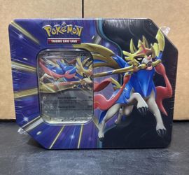 Zacian EX Slashing Legends Tin