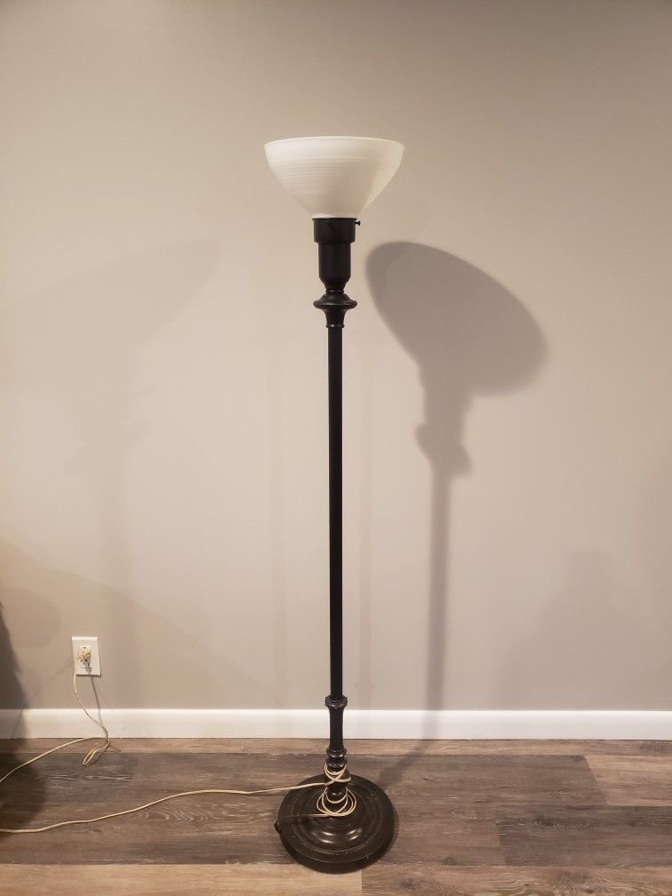 Awesome Antique Metal Floor Lamp!