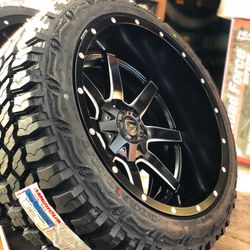 22x12 Fuel Maverick Wheels on 33125022 MT Tires..... CENTRAL TIRES 2 locations Phoenix & Tempe 6️⃣0️⃣2️⃣➖2️⃣7️⃣6️⃣➖1️⃣7️⃣3️⃣2️⃣ 💥 TIRES 💥 WHEELS 💥