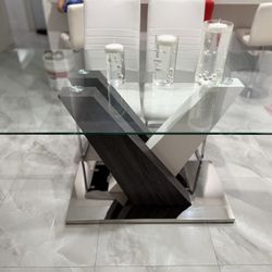 Dining Table Modern With 4 Chairs 