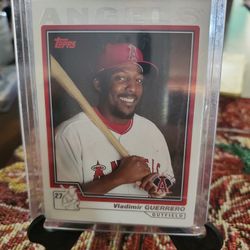 Vladimir Guerrero Sr 04 Topps 06 Topps Update Team Leaders 08 Topps Opening Day 06 Fleer Ultra Baseball Cards 