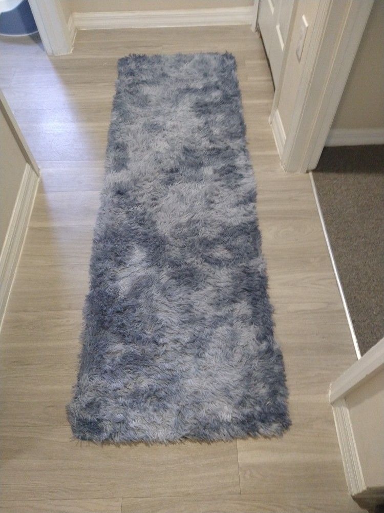 Blue tie dye Runner