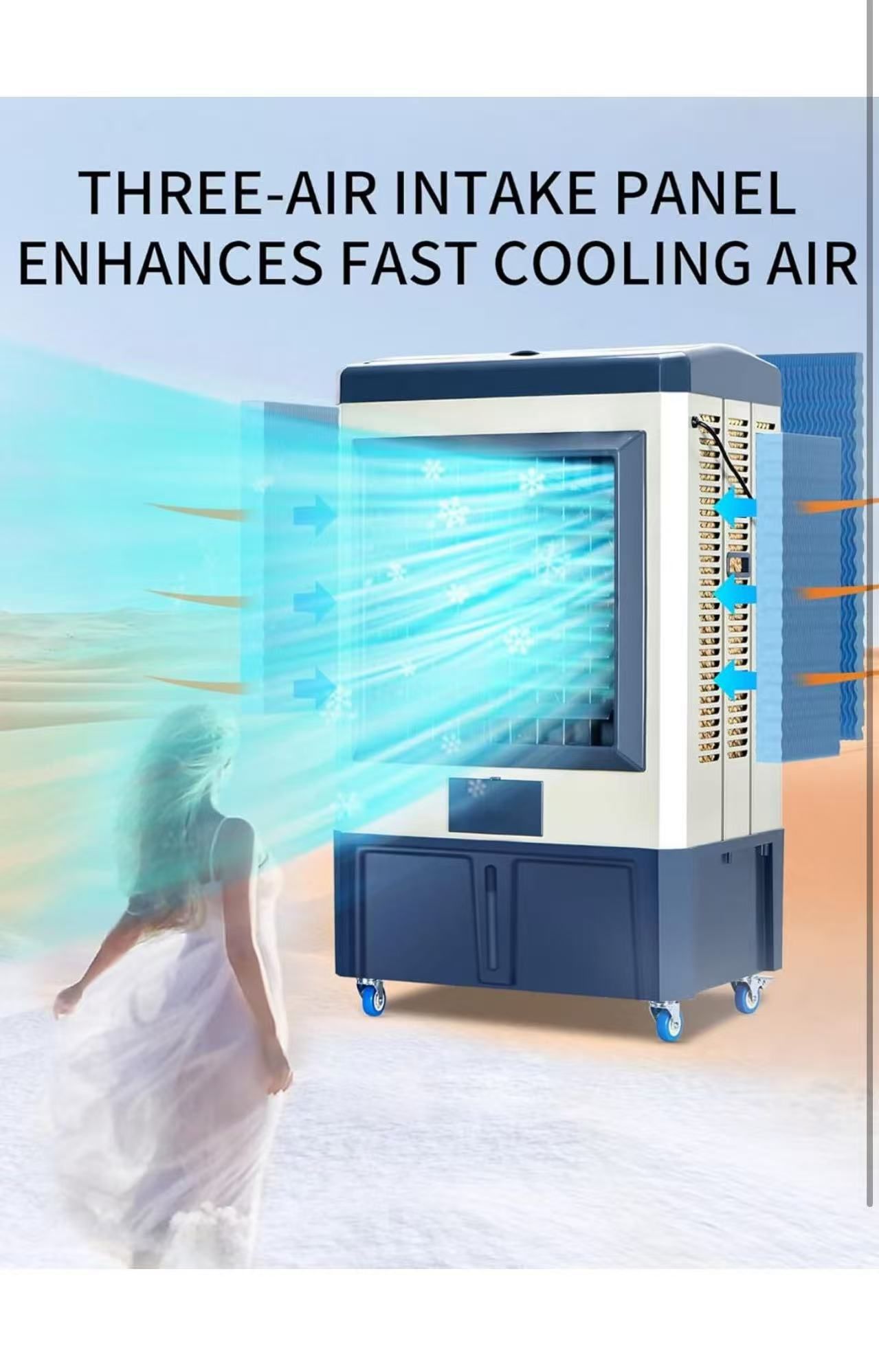 Uthfy 58" Evaporative Air Cooler
