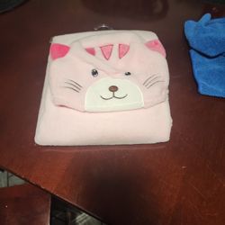 Baby Blanket With Head Cover 