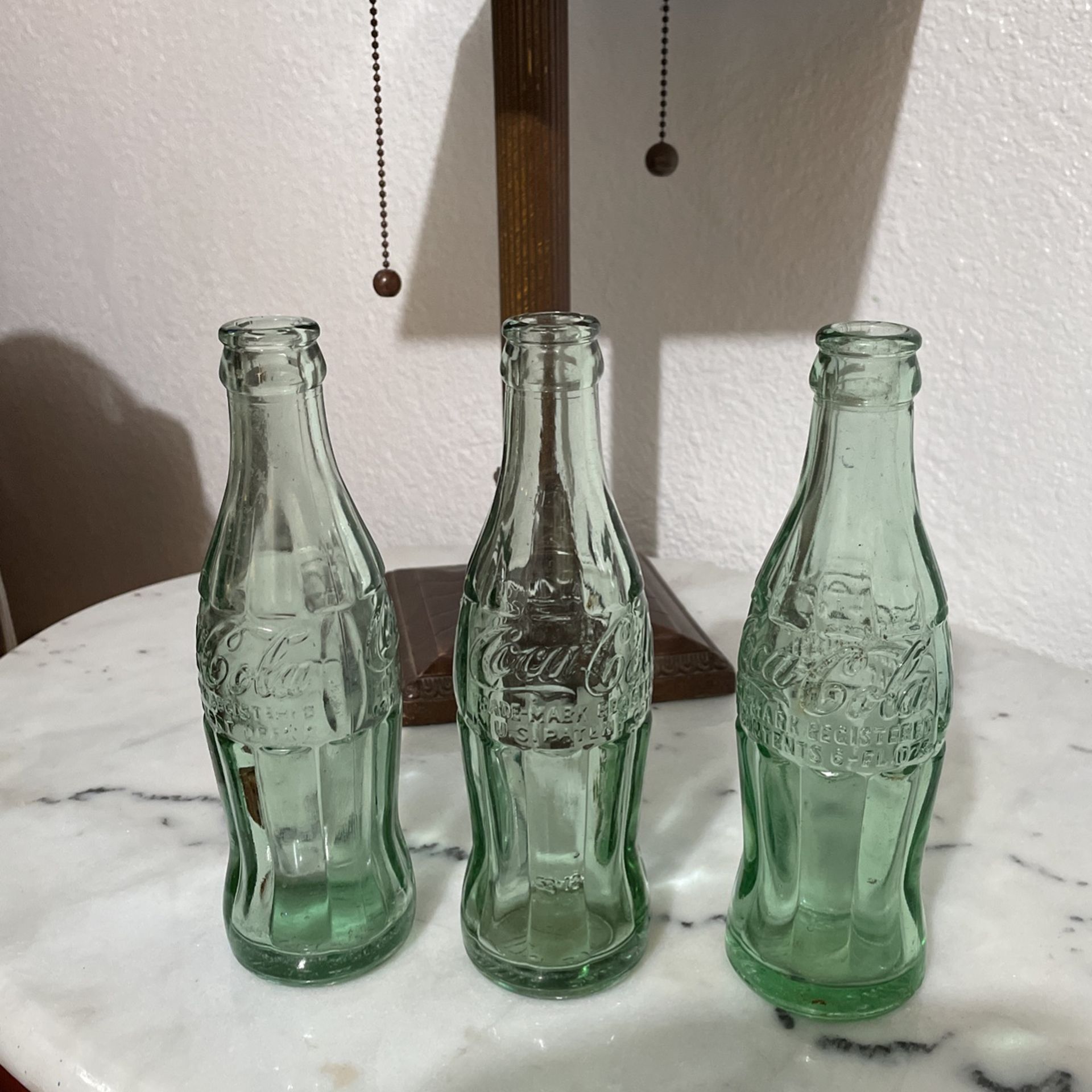 Antique 40’s Coca Cola Bottles