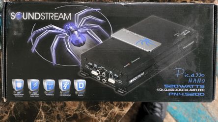 Soundstream Picasso Nano PN4.520D 4 Channel Class D Amplifier